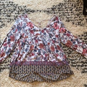 Abercrombie and Fitch floral blouse
